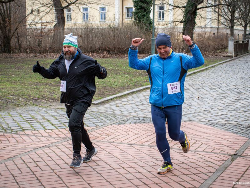 A télies időjárás és az erős szél sem szegte kedvét a sportolni vágyóknak Szerencsen. Harmadik alkal