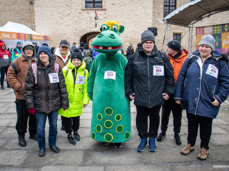 A télies időjárás és az erős szél sem szegte kedvét a sportolni vágyóknak Szerencsen. Harmadik alkal