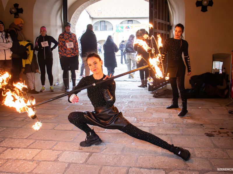 A télies időjárás és az erős szél sem szegte kedvét a sportolni vágyóknak Szerencsen. Harmadik alkal